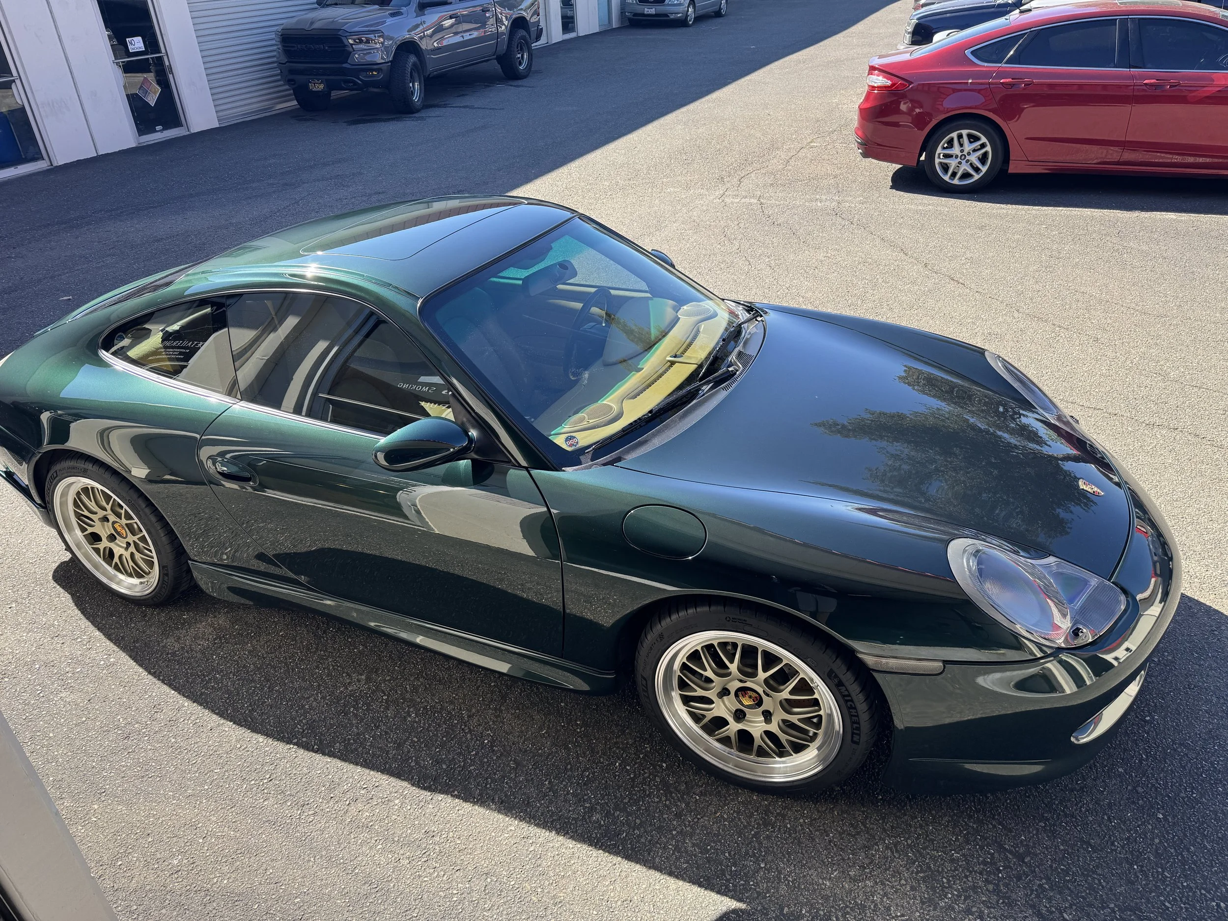 1999 Porsche 911 Carrera (Forest Green Metallic) — DETAILERSHIP™